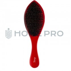 Pincel Escova Ondulada Diane Curva - Vermelho