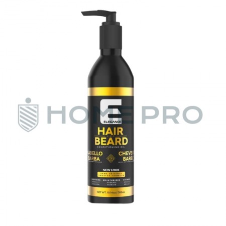 Aceite acondicionador para cabello y barba Elegance