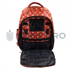 Maleta Mochila Organizadora Barbeiro - Vermelho