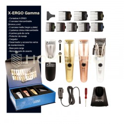 CORTAPELOS LINEAL SIN CABLE X-ERGO CON MOTOR MAGNÉTICO MICROCHIP DE 9V