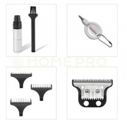Aparador de cabelo profissional sem fio GAMMA+ Absolute Hitter, tampas coloridas modulares