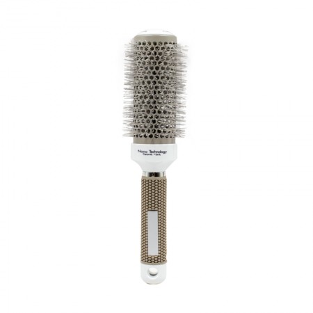 Cepillo redondo Nano Technology-Ceramic+Ionic - 045 - Blanco/Gris