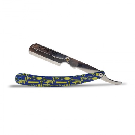 Navaja de afeitar Professiona l- Azul Metal