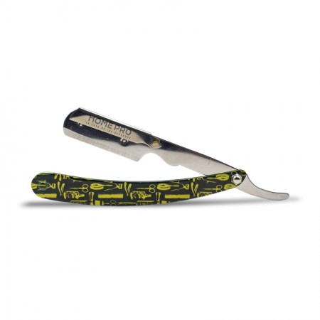Navaja de afeitar Professiona l- Verde Metal