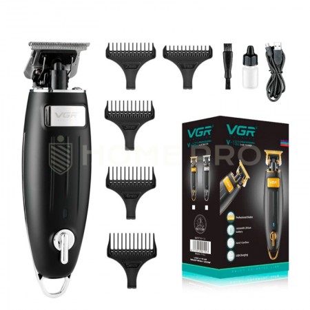 Máquina de cortar cabelo profissional V-192 para vários comprimentos de cabelo VGR Trimmer