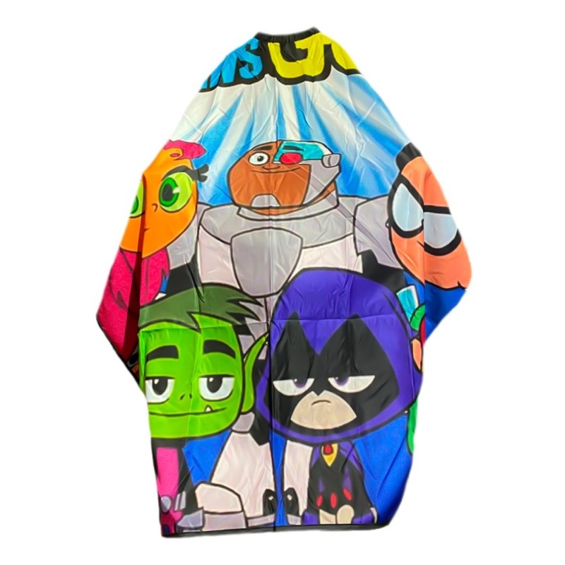Capa para corte de cabelo para salão de beleza/ Barbearia - Infantil The Titans