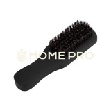 Cepillo de barba con mango de madera, peine de barba de mango largo para hombres, cepillo