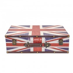 Maletín de peluquería profesional con bandera inglesa impresa
