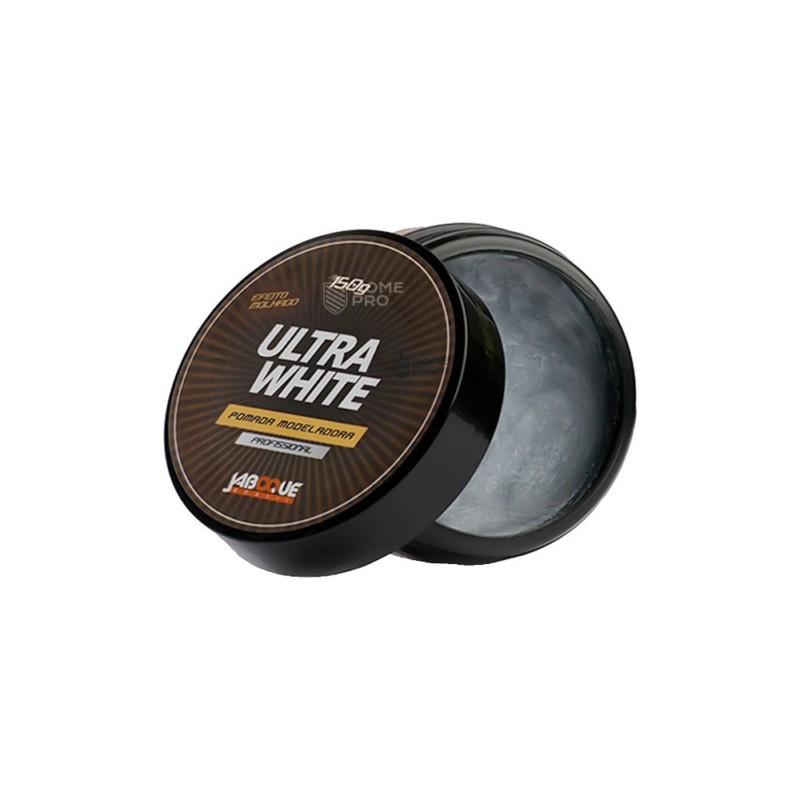 Pomada de peinado Ultra White 150g (Incolora) Jaboque