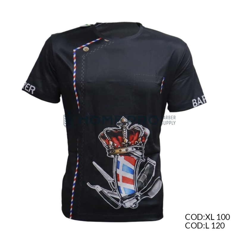 Remera para barbero tamaño xl