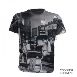 Remera para barbero tamaño m