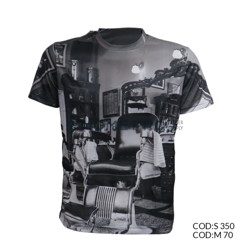 Remera para barbero tamaño m