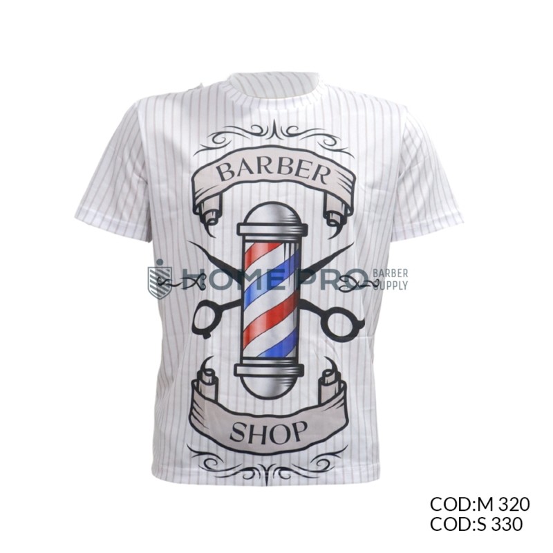 Remera para barbero tamaño s