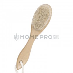 Cepillo madera crema con cordon