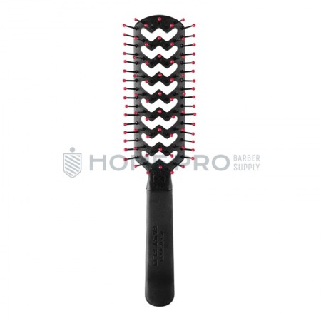 Cricket cepillo de pelo fast flo libre de estática, secado rápido, fácil de peinar