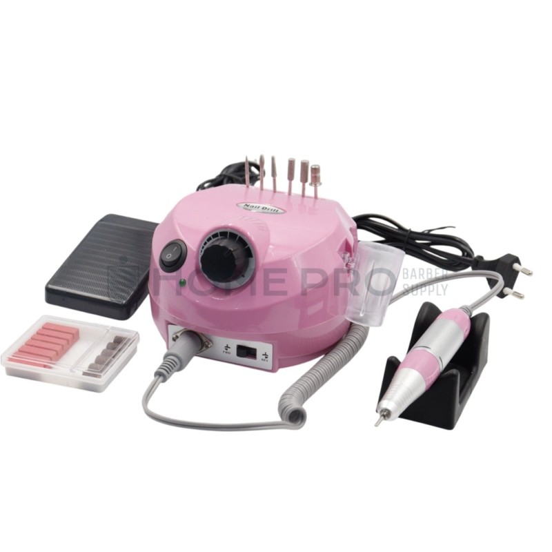 TORNO PROFESIONAL PARA UÑAS DM 202 ROSA