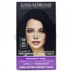 Ganum Brand Hair color 5/0 Castanho claro