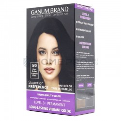Ganum Brand Hair color 5/0 Castanho claro