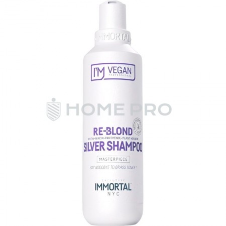 Shampoo Matizador Immortal NYC I’m Vegan Re-Bond Silver - 250mL