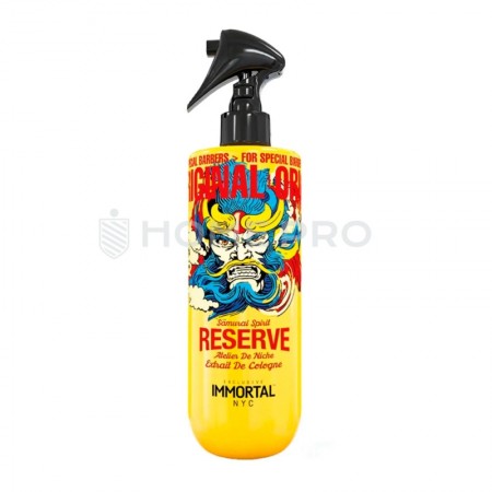 Immortal colonia Samurai 500ml - Amarillo