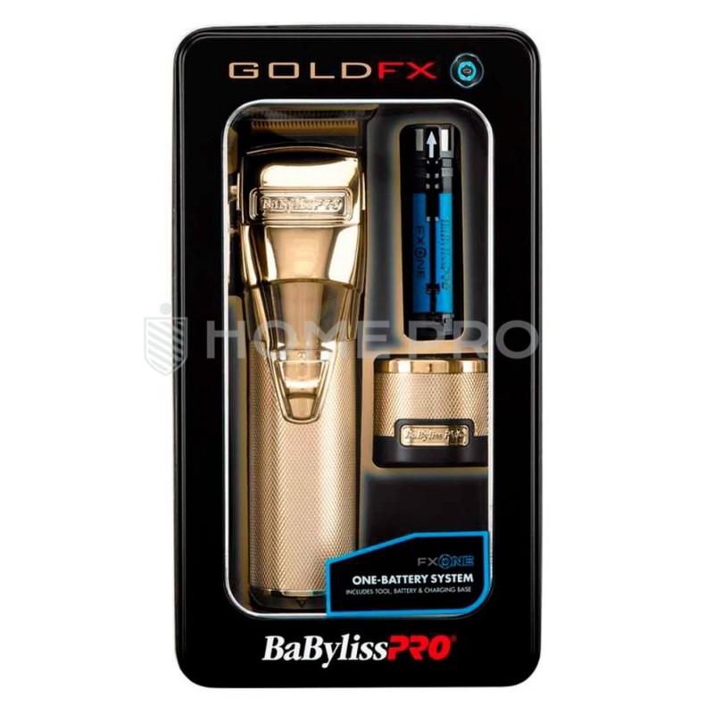 Máquina de cortar cabelo Babyliss fxone - Dourada