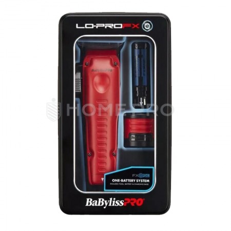 Maquina Babyliss lo-pro fxone Clipper - Rojo