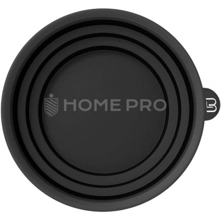 Cuenco plegable negro L3vel