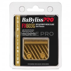 Lámina Babyliss FX603G dorada-fade
