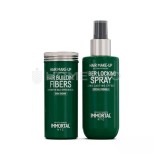 IMMORTAL NYC 2-in-1 hair make-up set - Black
