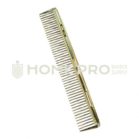 LMPRO 22 PEINE EN METAL DORADO, 20 CM
