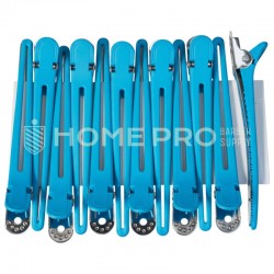 PRESILHA DE CABELO LMPRO CROCO AZUL 2353 - 12 UNIDADES