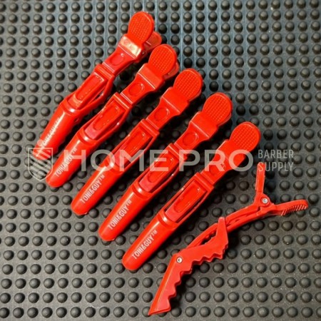 LMPRO HAIR CLIP ROJO 6255 6PCS